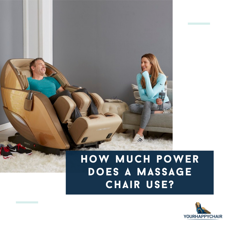 How much power does a massage chair use?