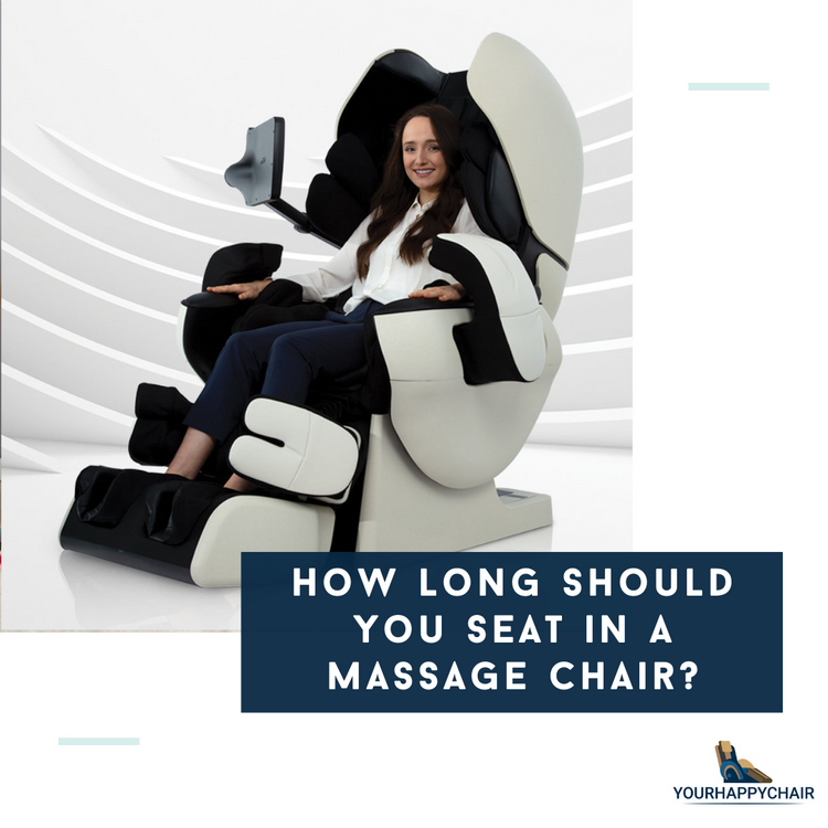 How long should you seat in a massage chair?