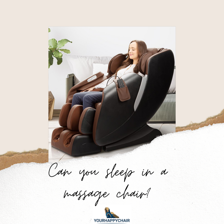 Can you sleep in a massage chair? 3 things you need to know